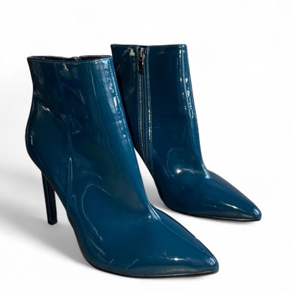 None West elegant teal blue booties - Picture 3 of 5